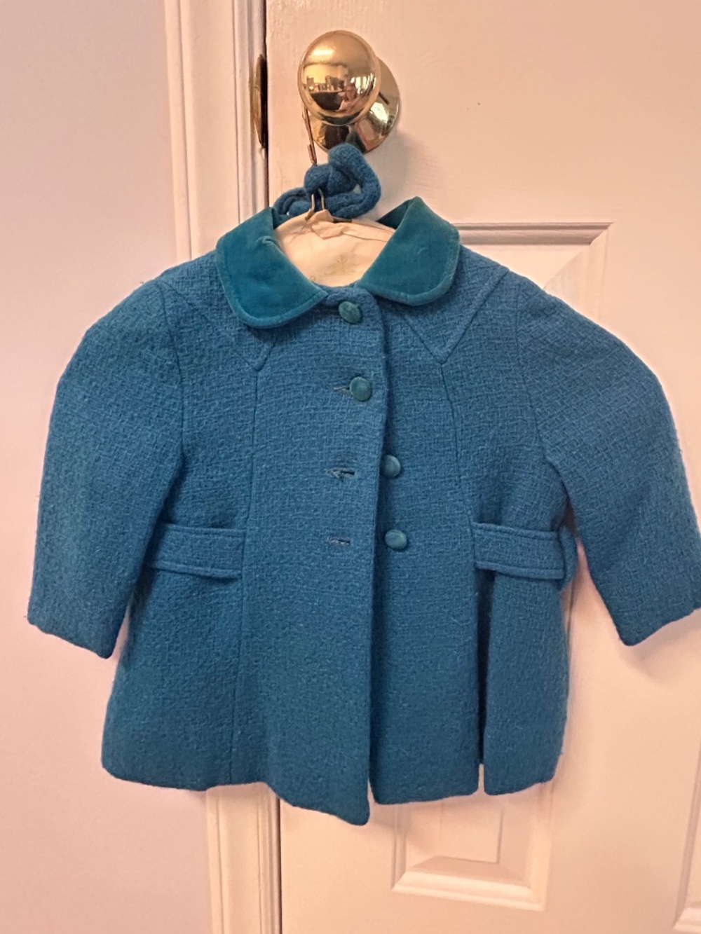Vintage Little Girl’s Coat and Hat